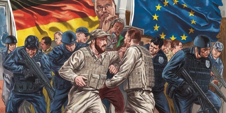 Le Démantèlement d’une Cellule Néo-Nazie en Allemagne - Viral Mag LAllemagne frappe fort contre lextrême droite  8 membres dun groupe néo nazi violent arrêtés Découvrez les détails de cette opération choc   Viral Mag