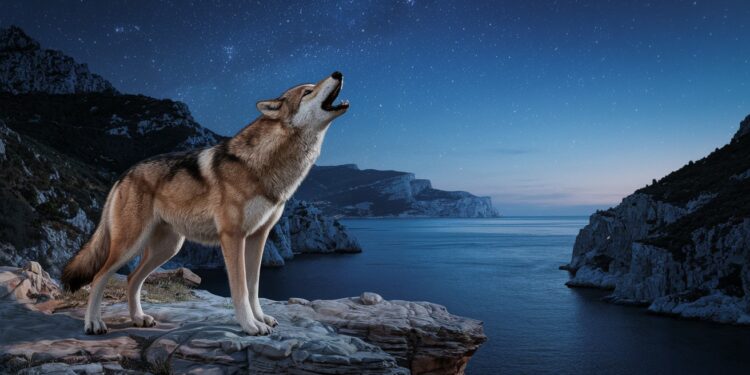 Des hurlements de loup ont été captés en pleine nuit dans les calanques de Marseille La présence du canidé se confirme dans cet écosystème unique   Viral Mag