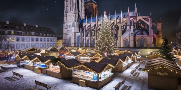 Le Marché de Noël de Strasbourg Prêt à Éblouir les Visiteurs - Viral Mag Découvrez les merveilles du Marché de Noël de Strasbourg chalets féeriques vin chaud réconfortant et mesures de sécurité renforcées pour accueillir les millions de visiteurs attendus Viral Mag