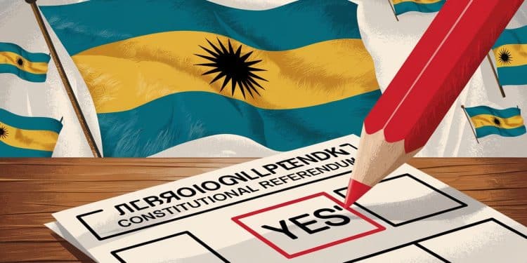 Le «Oui» Massif à la Nouvelle Constitution du Gabon - Viral Mag Référendum au Gabon  la nouvelle constitution validée par 918 des votants selon les résultats provisoires Un tournant majeur pour le pays   Viral Mag