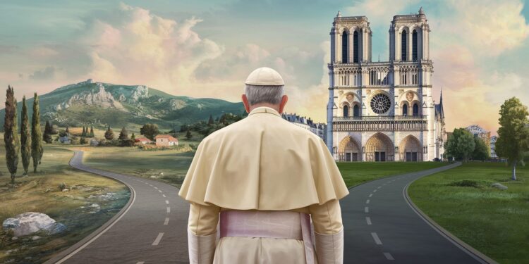 Le Pape François en visite surprise en Corse plutôt qu’à Notre-Dame - Viral Mag 24112024 Le Pape François crée la surprise en annonçant une visite en Corse au lieu dassister à la réouverture tant attendue de Notre Dame Une décision qui interpelle et soulève de nombreuses questions sur les priorités du souverain pontife Découvrez les dessous de cette énigmatique décision Viral Mag