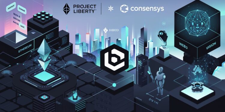 Le Projet Liberty de Frank McCourt s’associe à Consensys dans l’écosystème Ethereum - Viral Mag Le Projet Liberty de Frank McCourt fait son entrée dans lécosystème Ethereum en salliant à Consensys Un tournant majeur pour sa plateforme décentralisée de médias sociaux et son protocole DSNP Viral Mag