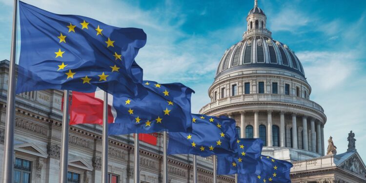 Le Sénat Valide Massivement la Contribution Française à l’UE - Viral Mag Malgré un rejet initial à lAssemblée le Sénat a approuvé une enveloppe de 233 milliards deuros pour le budget européen 2025 Découvrez les enjeux de ce vote crucial Viral Mag