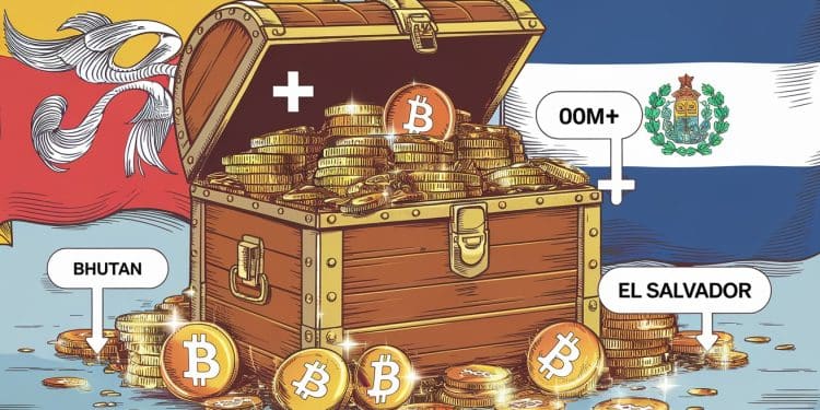 Le Trésor BTC de Bhoutan Dépasse les Milliard, Surpasse celui d’El Salvador - Viral Mag Bhoutan et El Salvador la course au Bitcoin national le Royaume des Dragons éclipse le pays dAmérique centrale avec un alijo impressionnant Viral Mag