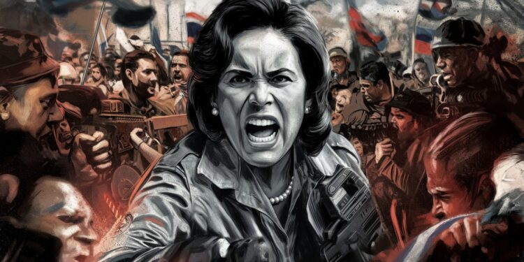 Le Venezuela Ouvre une Enquête pour Trahison sur l’Opposante Maria Corina Machado - Viral Mag Le parquet vénézuélien accuse la cheffe de lopposition Maria Corina Machado de trahison pour son soutien présumé aux sanctions américaines visant à évincer le président Maduro Une affaire explosive qui ébranle la scène politique du pays Viral Mag