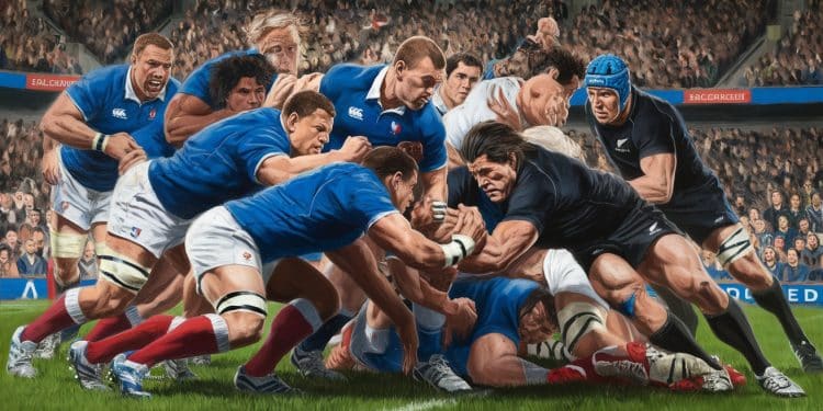 Le XV de France remporte un succès héroïque face aux All Blacks - Viral Mag Les Bleus ont terrassé les Néo Zélandais au bout du suspense au Stade de France Revivez les temps forts de ce match épique Viral Mag