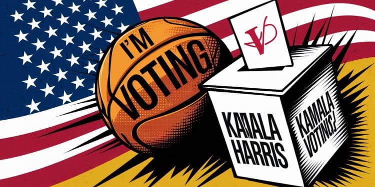 LeBron James appelle à voter Kamala Harris : un soutien de poids - Viral Mag LeBron James star de la NBA affiche son soutien à Kamala Harris pour la présidentielle américaine Son appel à voter fait des vagues   Viral Mag