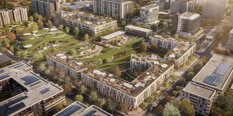 Découvrez comment le vaste projet Euratlantique à Bordeaux mise sur lénergie solaire pour devenir un modèle de développement urbain durable   Viral Mag