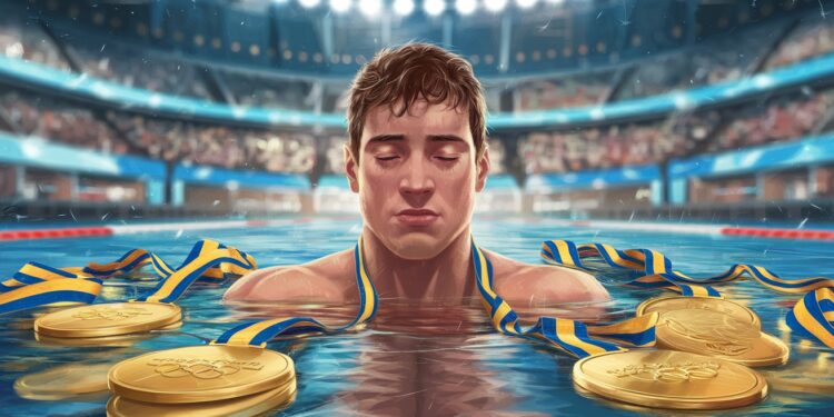 Léon Marchand quadruple champion olympique annonce sur Instagram quil est épuisé et fait limpasse sur les Mondiaux en petit bassin de Budapest Fin de saison prématurée pour le nageur   Viral Mag