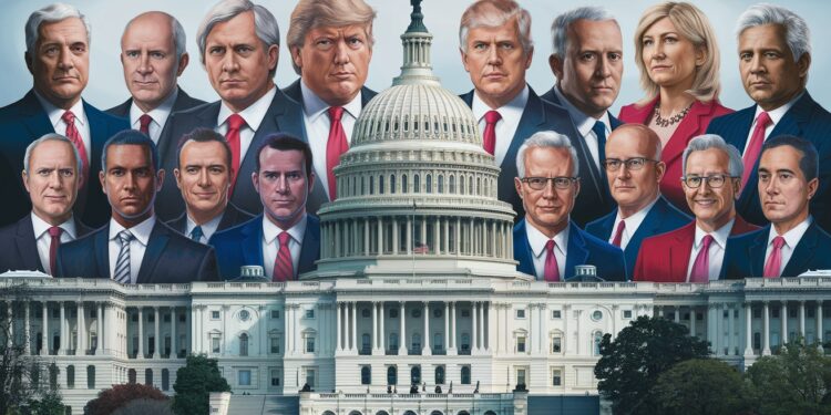 L’équipe Explosive de Trump Secoue Washington - Viral Mag Donald Trump installe une galerie de personnages hauts en couleur au sommet du pouvoir américain bousculant les codes de Washington Viral Mag