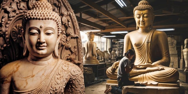 Les artisans sculpteurs birmans au cœur de la guerre civile - Viral Mag La guerre civile en Birmanie met en péril lapprovisionnement en marbre pour les sculpteurs de Bouddhas Les artisans redoublent defforts pour maintenir cette tradition ancestrale Viral Mag