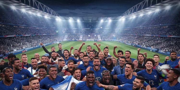 Les Bleus Renversent l’Italie dans un Match Épique à Milan - Viral Mag Léquipe de France de football signe un succès magistral face à lItalie à San Siro Rabiot et Digne brillent dans une soirée parfaite pour les Bleus Viral Mag
