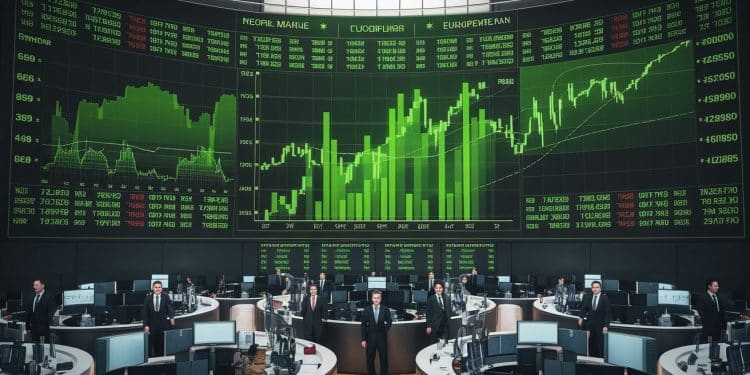 Les Bourses Européennes Entament la Journée Dans le Vert - Viral Mag Les marchés boursiers européens affichent une ouverture positive ce mercredi portés par loptimisme avant les résultats de Nvidia Viral Mag