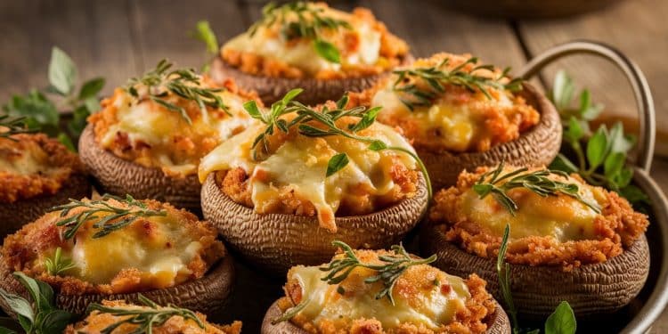 Les Champignons Farcis, Mon Apéritif Festif Préféré à Petit Prix - Viral Mag Découvrez la recette facile et économique des champignons farcis lapéritif festif incontournable de cette diététicienne Un délice à partager Viral Mag