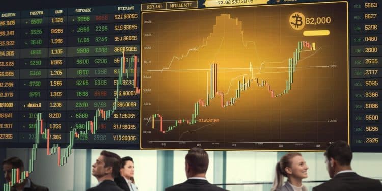 Les criptoactions américaines senvolent en préouverture MicroStrategy bondit de 11 dépassant 300$ laction propulsé par le Bitcoin à plus de 82 000$   Viral Mag