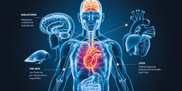 Les effets surprenants de la mélatonine sur votre corps - Viral Mag Découvrez les impacts méconnus de la prise quotidienne de mélatonine sur votre santé de la température corporelle au bien être émotionnel Viral Mag