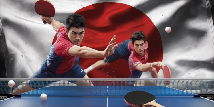Les Frères Lebrun Affrontent une Paire Nippone en Finale du Masters - Viral Mag Alexis et Félix Lebrun stars du tennis de table français se hissent en finale du double des WTT Finals au Japon après une victoire en demi finale Viral Mag
