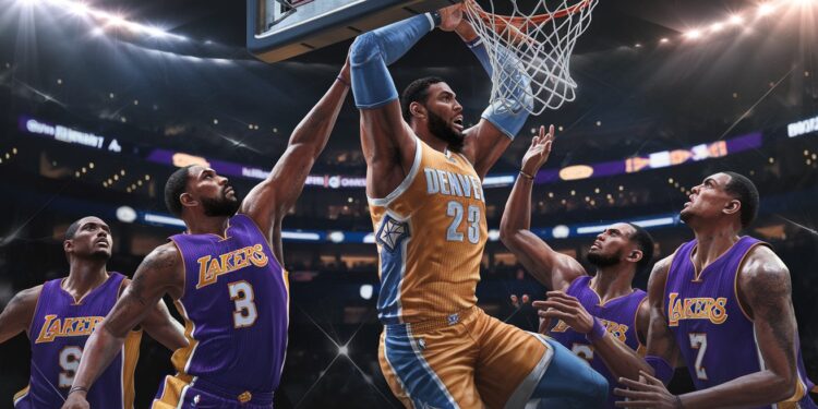 24112024   La soirée NBA a été marquée par plusieurs performances exceptionnelles  Dans le choc de la nuit Denver a fait plier les Lakers tandis que LaMelo Ball a explosé son record en carrière   Viral Mag