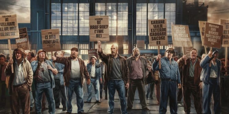 Strasbourg  les employés de léquipementier auto Novares entament une grève pour améliorer le plan social suite à la fermeture du site Découvrez les coulisses de cette mobilisation   Viral Mag