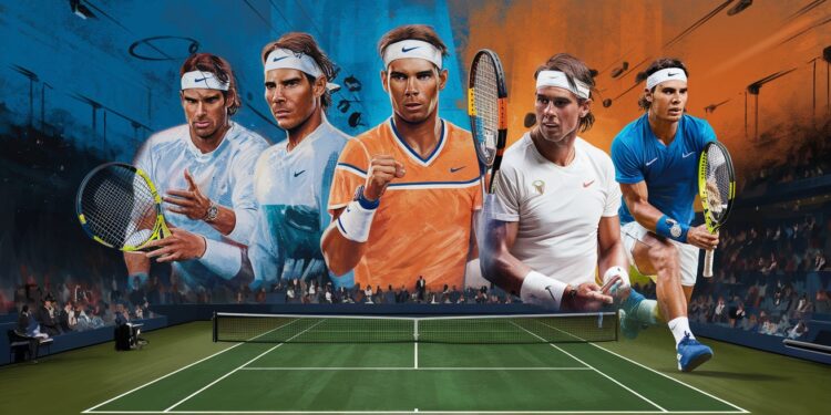 L’évolution du jeu de Rafael Nadal : analyse de sa longévité - Viral Mag Découvrez comment Rafael Nadal a su faire évoluer son jeu au fil des années pour rester au sommet du tennis mondial Une analyse exclusive Viral Mag