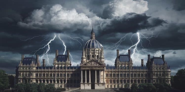 L’Extrême Droite Menace de Censurer le Gouvernement Français - Viral Mag Lextrême droite française brandit la menace dune motion de censure contre le gouvernement si le budget ampute le pouvoir dachat Un ultimatum explosif   Viral Mag