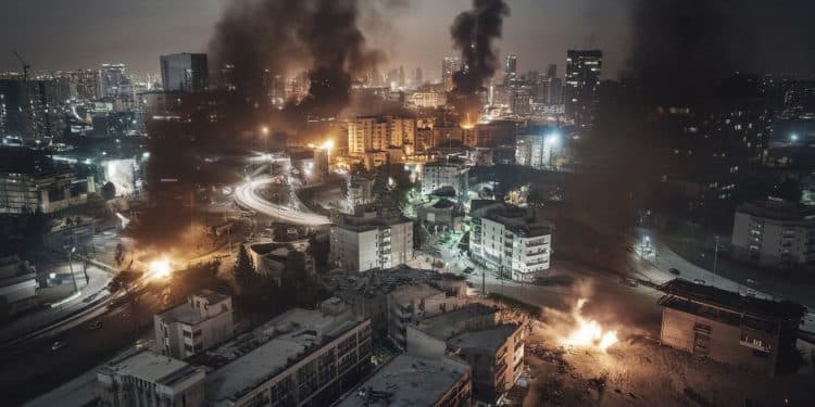 Liban : Nouvelles Frappes Israéliennes sur Beyrouth-Sud - Viral Mag La banlieue sud de Beyrouth fief du Hezbollah pro iranien a été visée par une série de frappes aériennes israéliennes vendredi matin faisant suite à plus dun mois de guerre Viral Mag