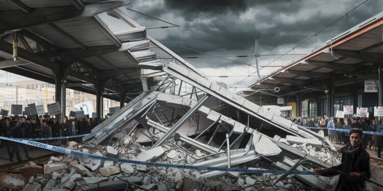 Libération polémique d’un ex-ministre serbe après l’effondrement mortel - Viral Mag Goran Vesic ex ministre arrêté après laccident mortel dans la gare de Novi Sad a été libéré malgré les manifestations Lenquête se poursuit Viral Mag