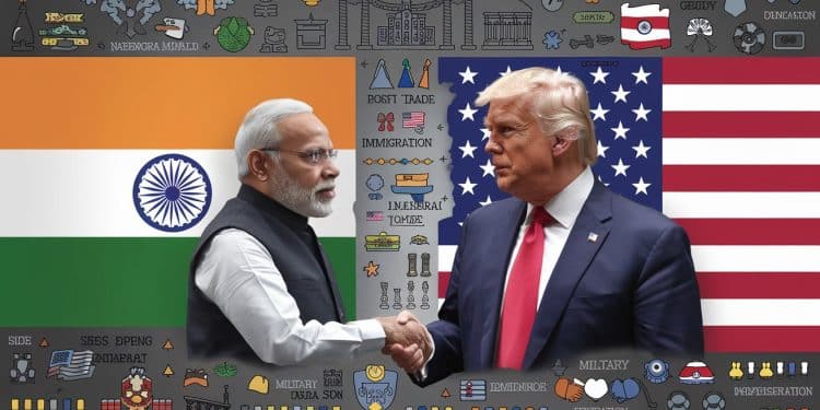 L’Inde et les États-Unis : Une Relation Fluide Malgré les Défis - Viral Mag Découvrez la complexité des relations indo américaines sous les présidences Modi et Trump entre complicité affichée et défis persistants Viral Mag