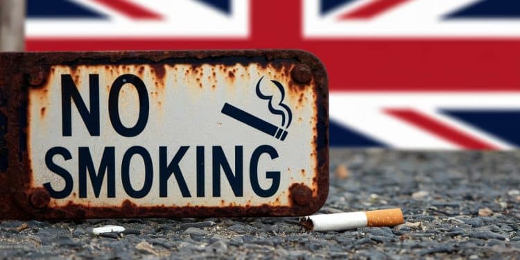 L’interdiction générationnelle du tabac débarque au Royaume-Uni - Viral Mag Le Royaume Uni veut éradiquer progressivement le tabac en interdisant sa vente à la génération née après 2009 Cette mesure innovante et ambitieuse fait débat Viral Mag