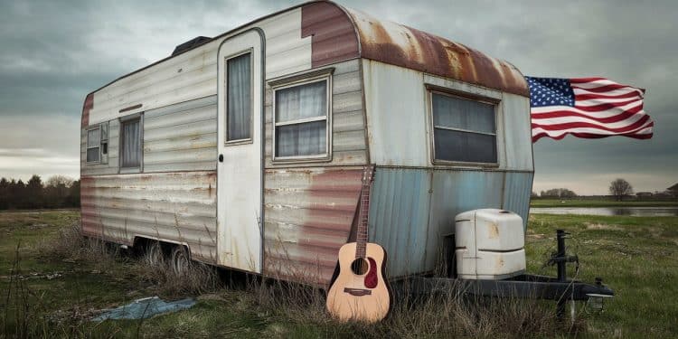 L’irrésistible ascension d’Oliver Anthony, porte-voix d’une Amérique oubliée - Viral Mag Oliver Anthony chanteur country anonyme vivant dans une caravane devient numéro 1 des hits US avec un titre populiste anti élites devenu manifeste trumpiste Viral Mag