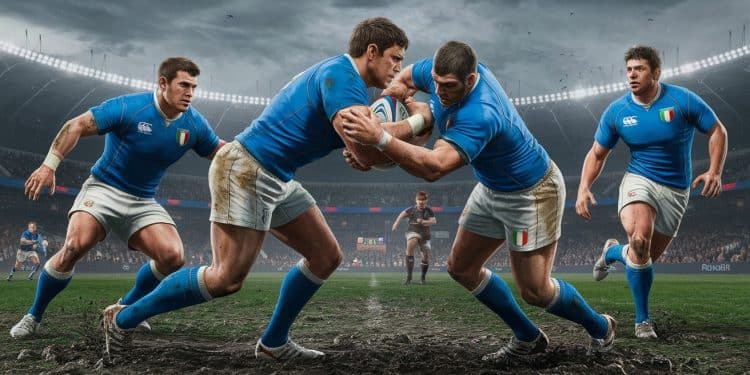 L’Italie triomphe d’un souffle contre la Géorgie dans un match éprouvant - Viral Mag Après une lourde défaite face à lArgentine lItalie remporte une victoire serrée 20 17 contre la Géorgie au terme dun match laborieux à Gênes Viral Mag