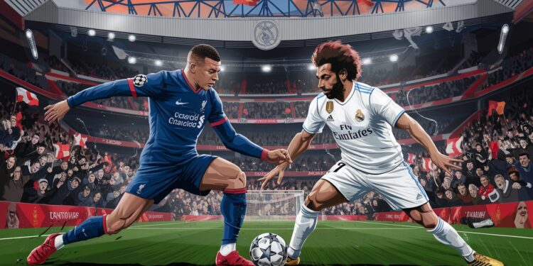 Liverpool-Real Madrid : Le choc tant attendu de la C1 - Viral Mag Le match Liverpool Real Madrid sannonce comme laffiche phare de la 5e journée de Ligue des champions avec Mbappé et Salah en vedettes Viral Mag
