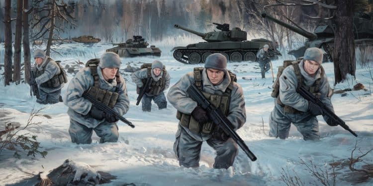 L’OTAN Mène Son Plus Grand Exercice Militaire Dans l’Arctique Finlandais - Viral Mag LOTAN déploie des milliers de soldats dans lArctique finlandais pour son plus grand exercice militaire une démonstration de force face à la Russie voisine Découvrez les détails de cette opération sans précédent Viral Mag