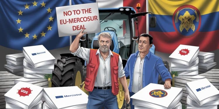 Macron Réaffirme l’Opposition de la France à l’Accord UE-Mercosur - Viral Mag Lors de sa visite en Argentine Emmanuel Macron a clairement réaffirmé lopposition de la France à laccord de libre échange entre lUE et le Mercosur en létat soucieux de protéger les intérêts des agriculteurs français Viral Mag