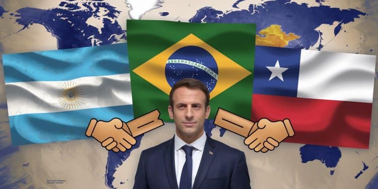 Emmanuel Macron entame une tournée en Amérique latine pour relancer la coopération notamment en Argentine avec le nouveau président libéral   Viral Mag
