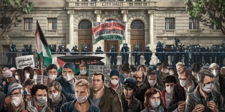 Le rassemblement pro palestinien contre France Israël initialement prévu devant la mairie de Saint Denis sera finalement déplacé mais maintenu dans la ville   Viral Mag