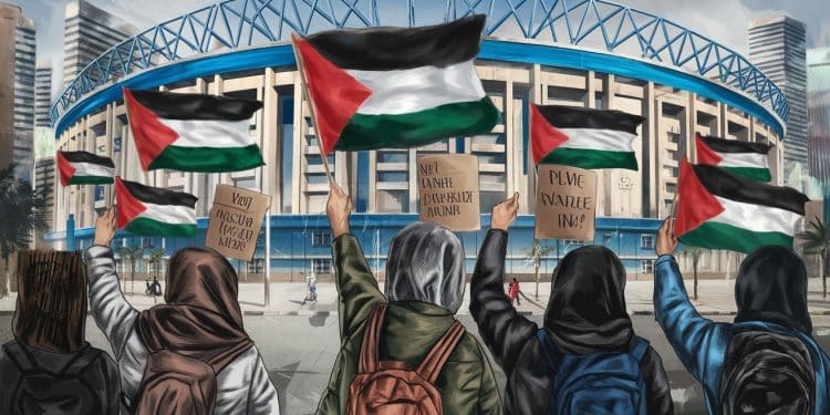 Des militants pro palestiniens ont pénétré dans les locaux de la FFF pour protester contre le match France Israël du 14 novembre Découvrez pourquoi ce match est considéré à haut risque   Viral Mag