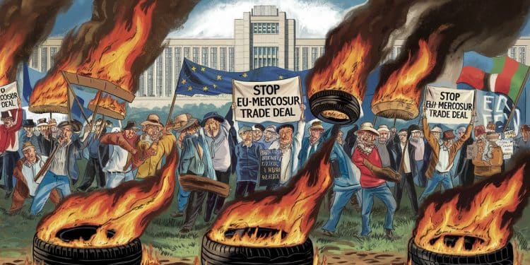 Les syndicats agricoles relancent la contestation contre laccord UE Mercosur Feux de la colère occupations et manifestations prévues   Viral Mag