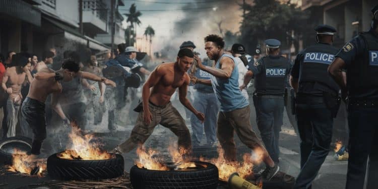 Mozambique : Violents Affrontements Post-Électoraux - Viral Mag Le Mozambique plonge dans le chaos suite aux élections contestées Manifestations répression policière le pays sembrase Viral Mag