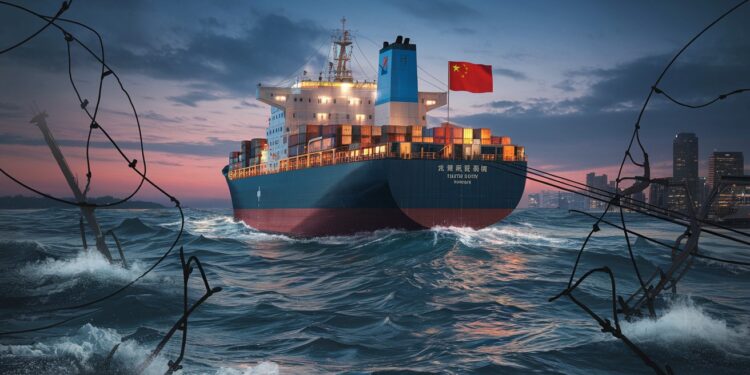 Mystère en Mer Baltique : Un Bateau Chinois au Cœur des Soupçons - Viral Mag Un bateau chinois immobilisé depuis trois jours près du Danemark concentre les soupçons après la rupture suspecte de deux câbles sous marins en mer Baltique Viral Mag