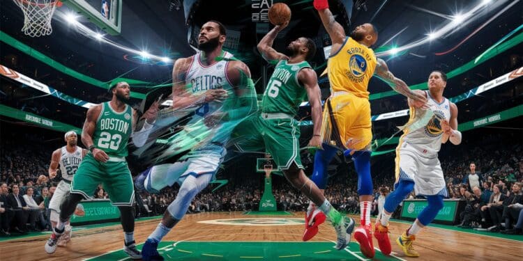 NBA : Boston domine, revers pour les Warriors de Curry - Viral Mag Les Celtics de Boston portés par le retour gagnant de Kristaps Porzingis écrasent les Clippers alors que Stephen Curry et les Warriors chutent à domicile face aux Nets Viral Mag