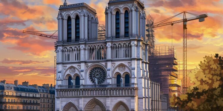 Notre-Dame de Paris : La Cathédrale Renaît de Ses Cendres - Viral Mag Après lincendie dévastateur de 2019 Notre Dame de Paris se prépare à rouvrir ses portes Découvrez les coulisses de sa restauration   Viral Mag