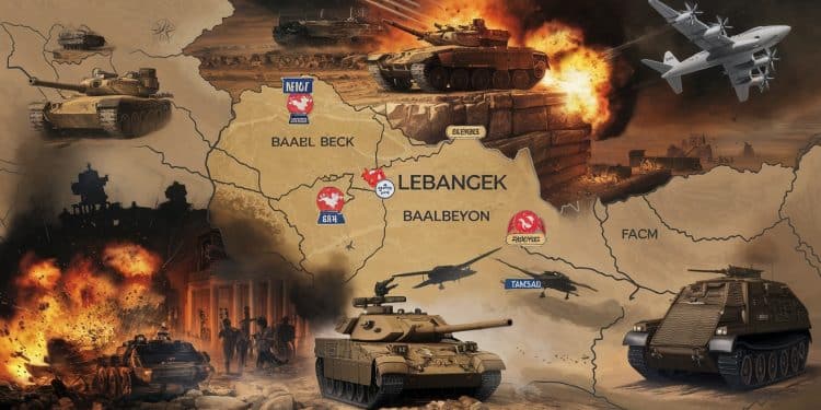 Nouvel appel à l’évacuation des habitants de Baalbeck au Liban - Viral Mag Larmée israélienne a lancé un nouvel appel à lévacuation des civils de la région de Baalbeck avertissant de frappes imminentes contre le Hezbollah Viral Mag
