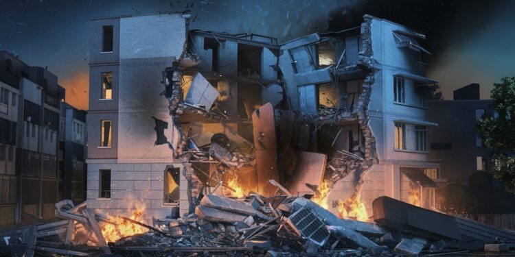 De multiples frappes israéliennes ont semé la dévastation à Beyrouth détruisant un immeuble résidentiel et tuant civils Derniers développements de la guerre ouverte Israël Hezbollah   Viral Mag