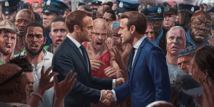 Polémique Suite aux Propos Controversés d’Emmanuel Macron sur Haïti - Viral Mag Tollé suite à la sortie dEmmanuel Macron sur Haïti Une vidéo virale sème la controverse son entourage dénonce des propos tronqués Décryptage Viral Mag