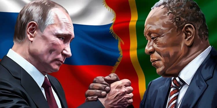 Vladimir Poutine et Faustin Archange Touadéra discutent du renforcement de la coopération sécuritaire entre la Russie et la Centrafrique alimentant linfluence russe en Afrique   Viral Mag