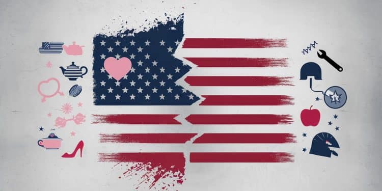 Alors que la campagne présidentielle américaine entre dans sa dernière semaine les sondages révèlent un gender gap prononcé entre le vote des femmes et celui des hommes   Viral Mag