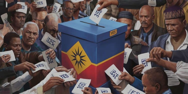 Référendum sur la Nouvelle Constitution au Gabon: Large Victoire du « Oui » - Viral Mag Le référendum sur la nouvelle constitution rédigée par le régime militaire gabonais a été validé avec un taux de participation de 5354 et 9180 de oui Viral Mag