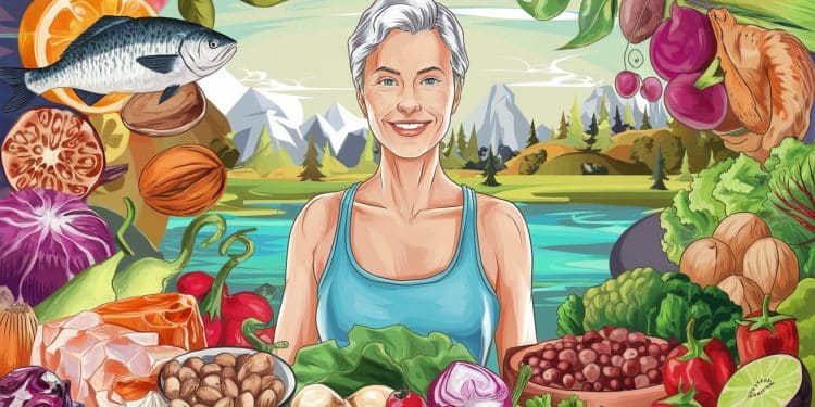 Régime Protéiné et Fibres pour Traverser la Ménopause en Douceur - Viral Mag Découvrez notre régime de 7 jours riche en protéines et en fibres spécialement conçu par une diététicienne pour vous aider à gérer les symptômes de la ménopause Prenez soin de votre santé dès maintenant Viral Mag