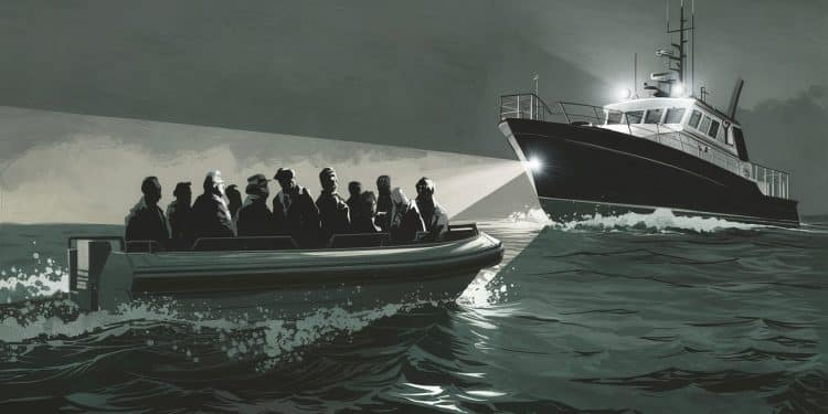 Renforcement des Moyens de Lutte Contre les Passeurs à la Frontière Britannique - Viral Mag Le gouvernement britannique alloue 89 millions deuros supplémentaires pour combattre les réseaux de passeurs et sécuriser les frontières Découvrez les détails Viral Mag